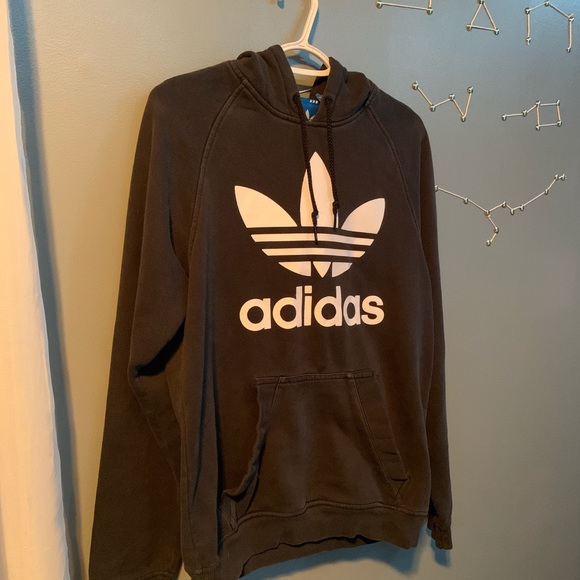 Black Adidas Hoodie - Picture 1 of 4